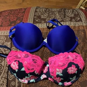 Victoria secret and candie bras bundle set